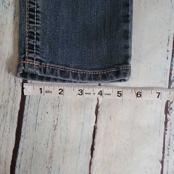 Rue 21 Twenty one  Ladies  Regular Low Rise Skinny Blue Denim Jeans Size 9/10R - Picture 12 of 15
